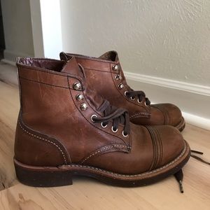 Red Wing Iron Ranger Boots in Amber — Unisex 4
